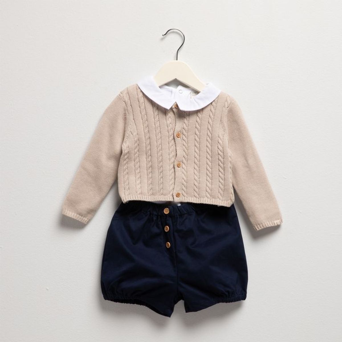 CONIGLIO - Sets Body manga larga + Saco + Short para Bebé niño en Algodón Coniglio