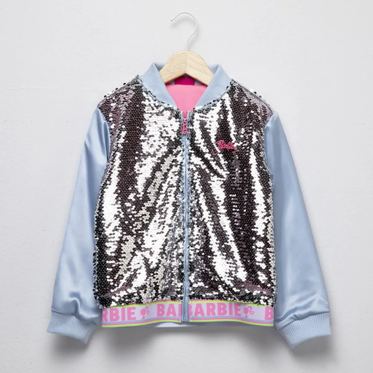 BARBIE - Chaqueta para Niña con Lentejuelas Barbie