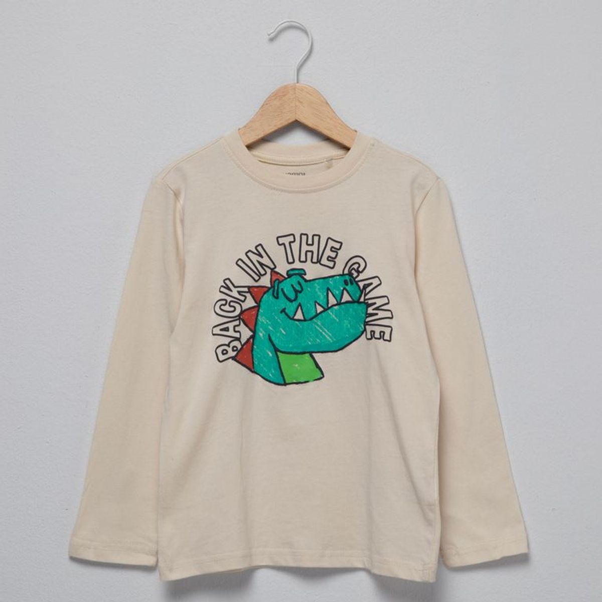 YAMP - Camiseta manga larga para Niño en Algodón Yamp