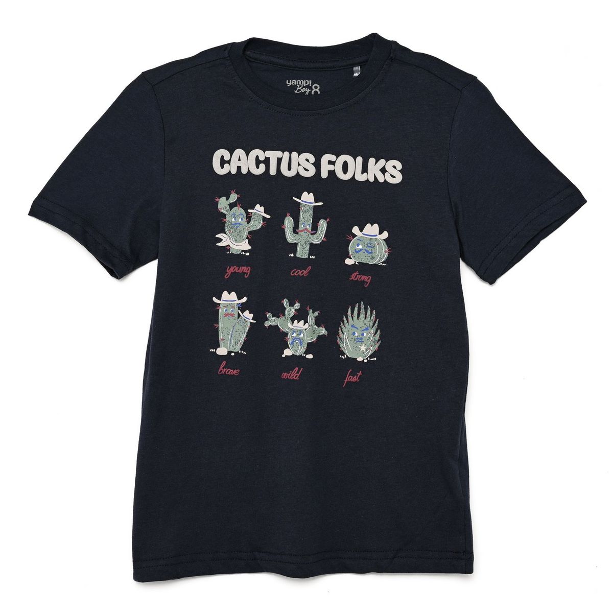 YAMP - Camisetas para Niño Pack de 3 unidades con Estampado Manga corta de Algodón Yamp