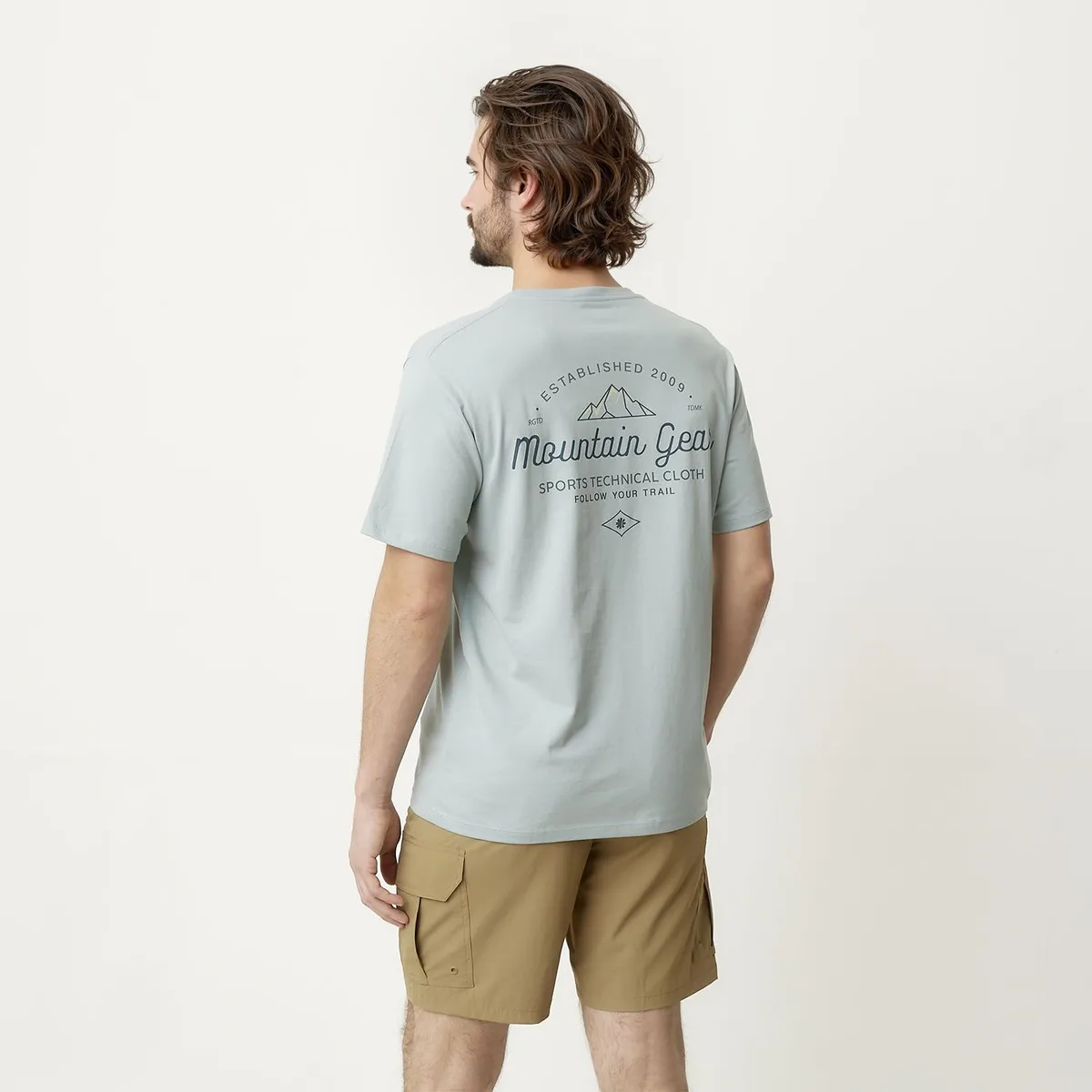 Camiseta Deportiva Hombre Outdoor Mountain Gear MOUNTAIN GEAR ...