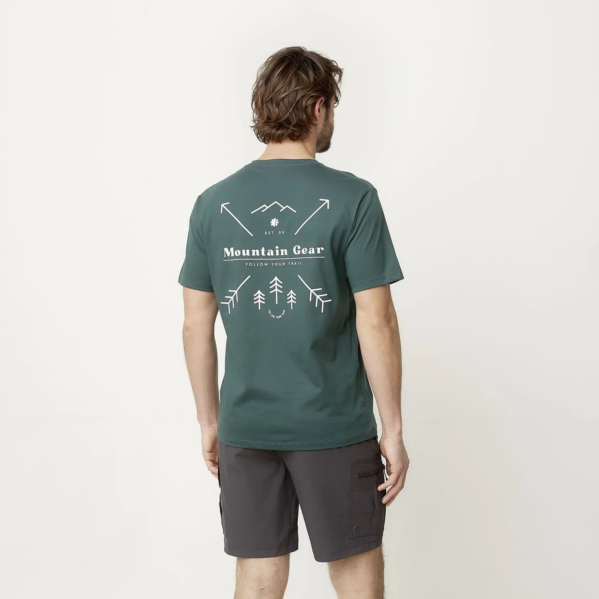 Camiseta Deportiva Hombre Outdoor Mountain Gear MOUNTAIN GEAR ...