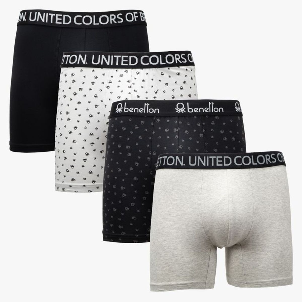 BENETTON - Boxer Hombre Pack de 4 Benetton 
