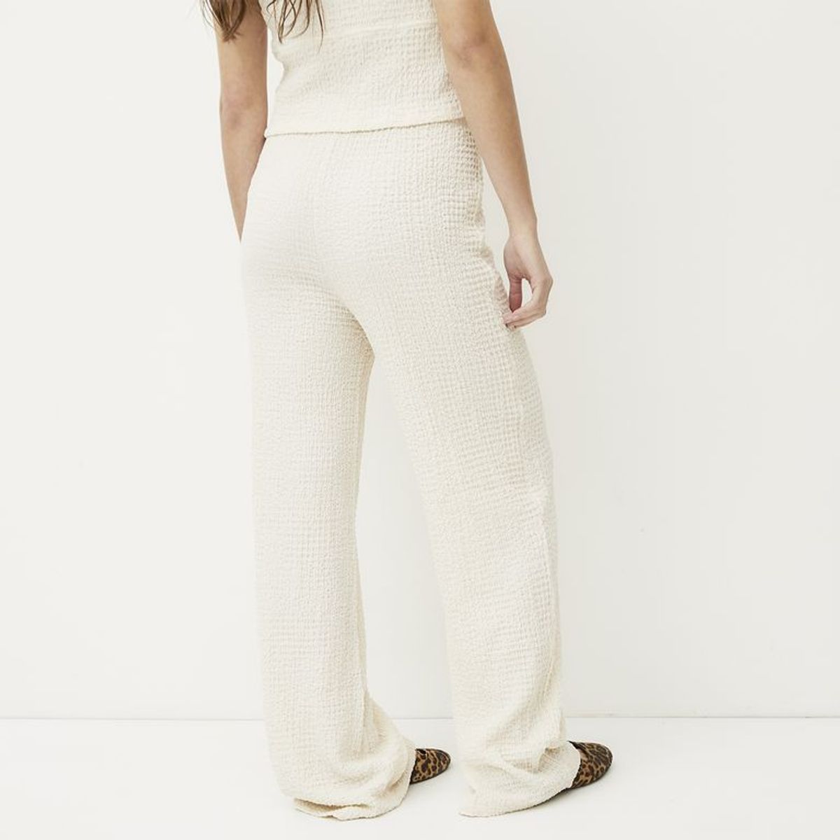 SYBILLA - Pantalón Wide leg Mujer Tiro medio Sybilla