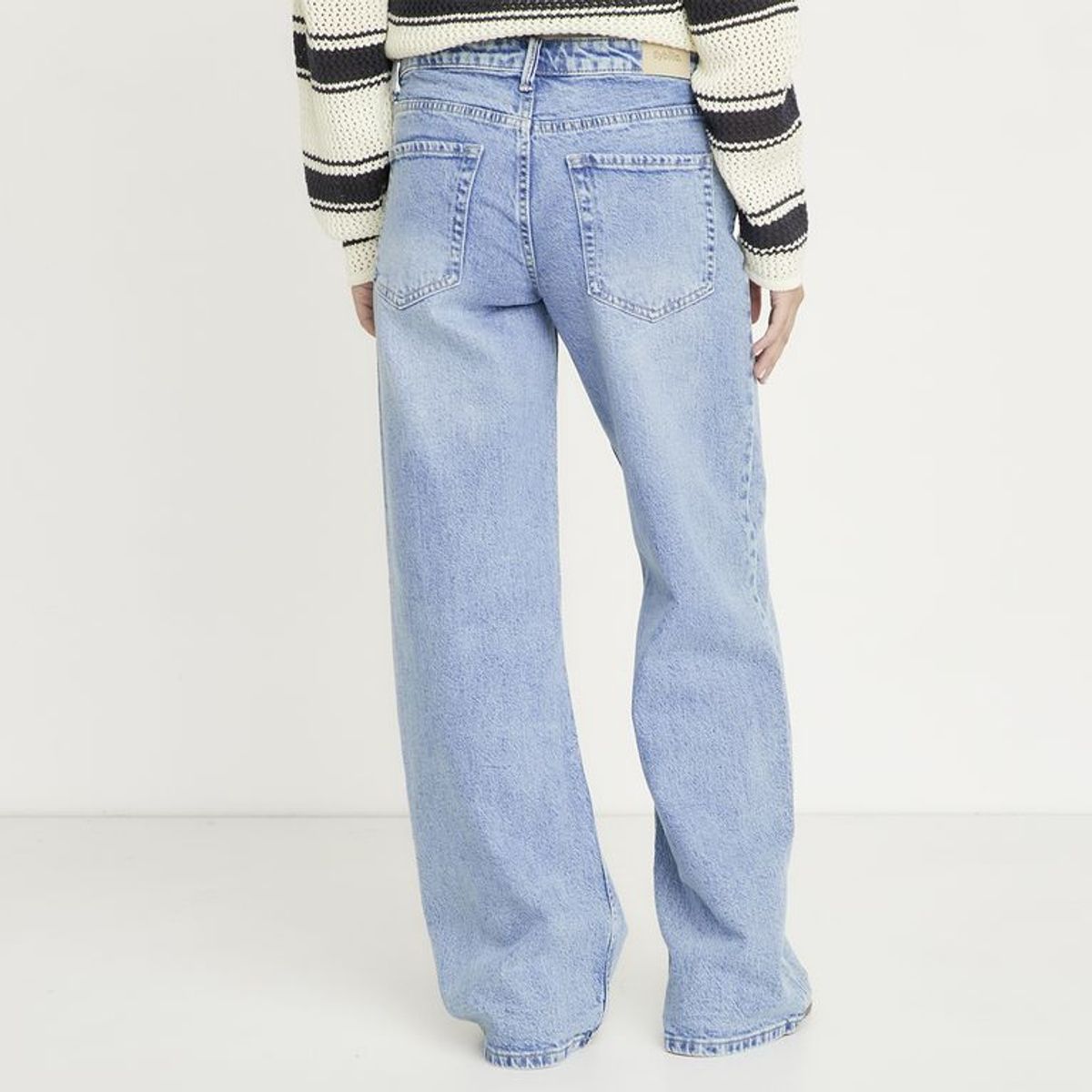 SYBILLA - Jean Wide leg Tiro medio Mujer Sybilla