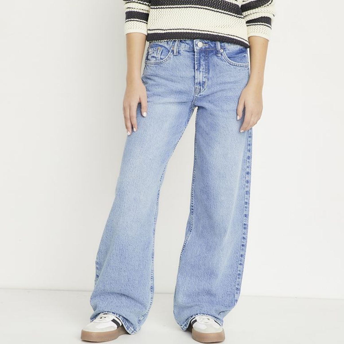 SYBILLA - Jean Wide leg Tiro medio Mujer Sybilla