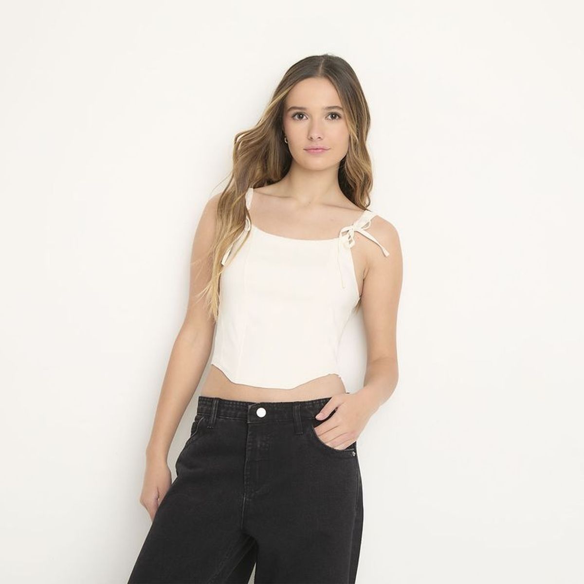 SYBILLA - Top esqueleto Mujer Sin mangas Sybilla