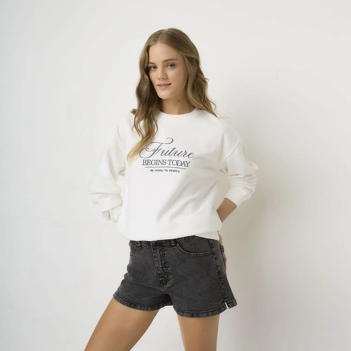 SYBILLA - Hoodie Mujer Sybilla 