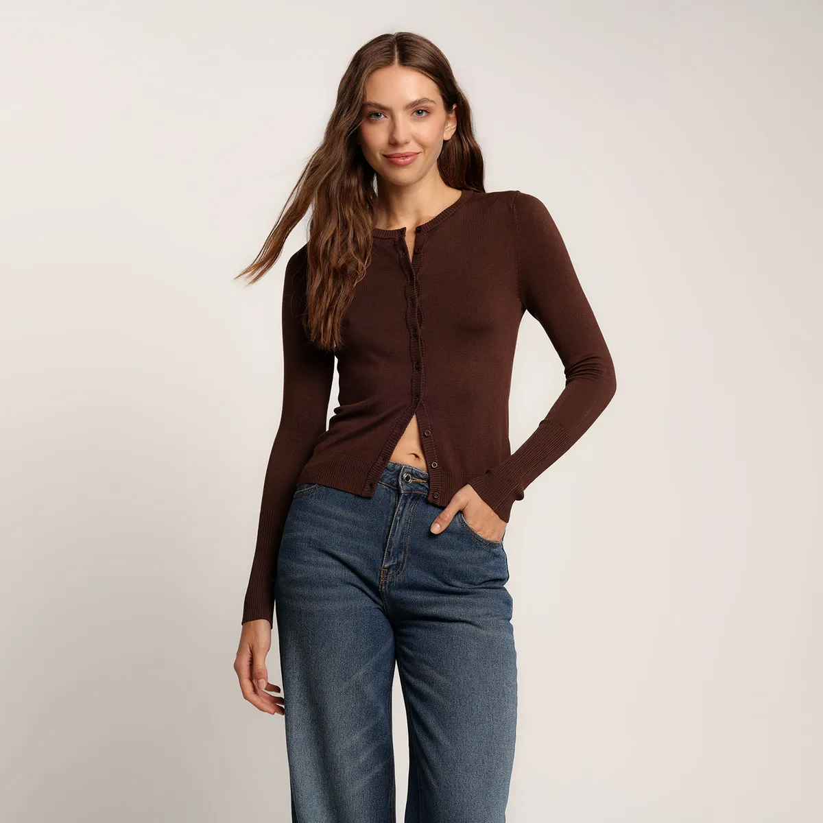 SYBILLA - Cardigan Mujer Slim fit Sybilla
