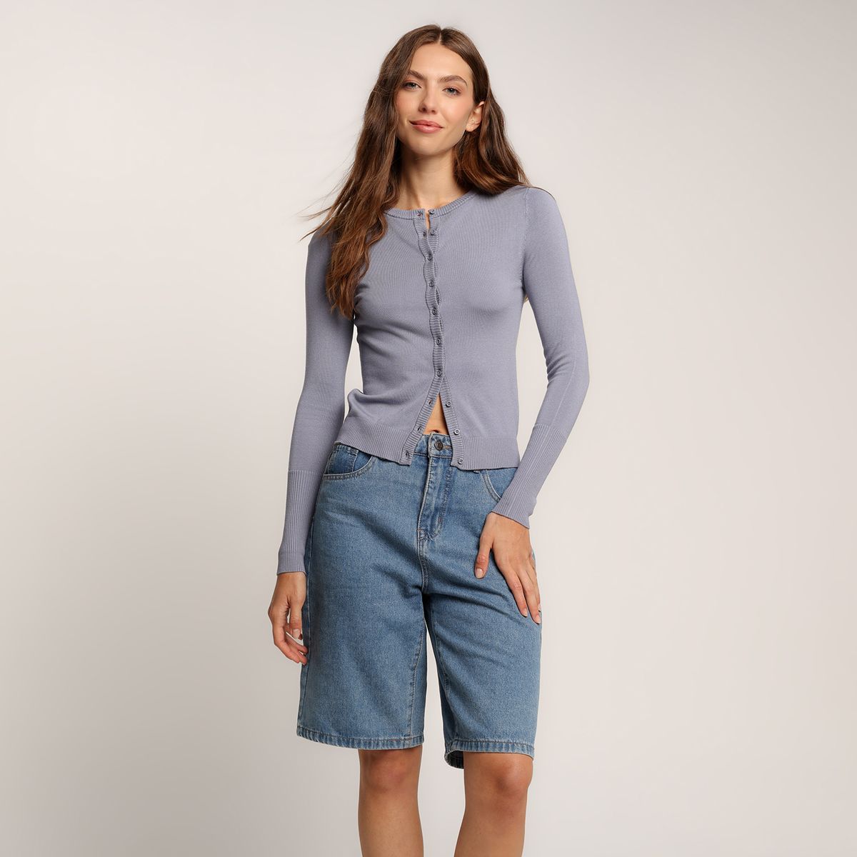SYBILLA - Cardigan Mujer Slim fit Sybilla