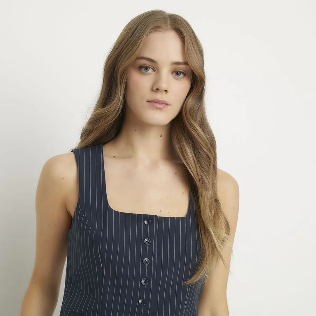 SYBILLA - Blusa Mujer Sin mangas Sybilla