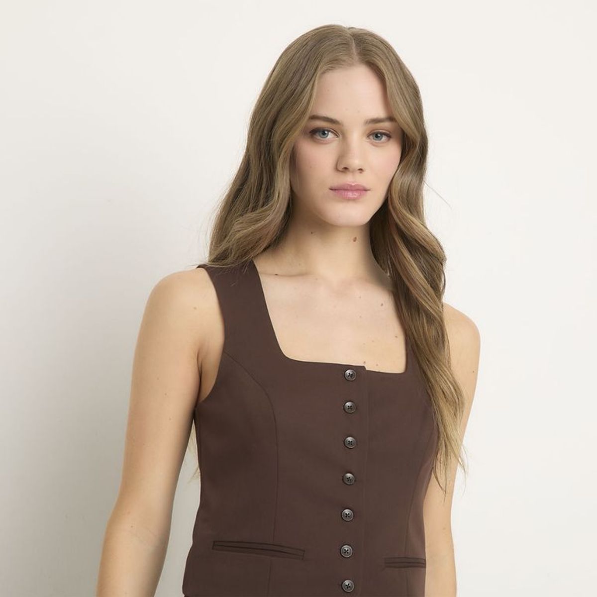 SYBILLA - Blusa Mujer Sin mangas Sybilla