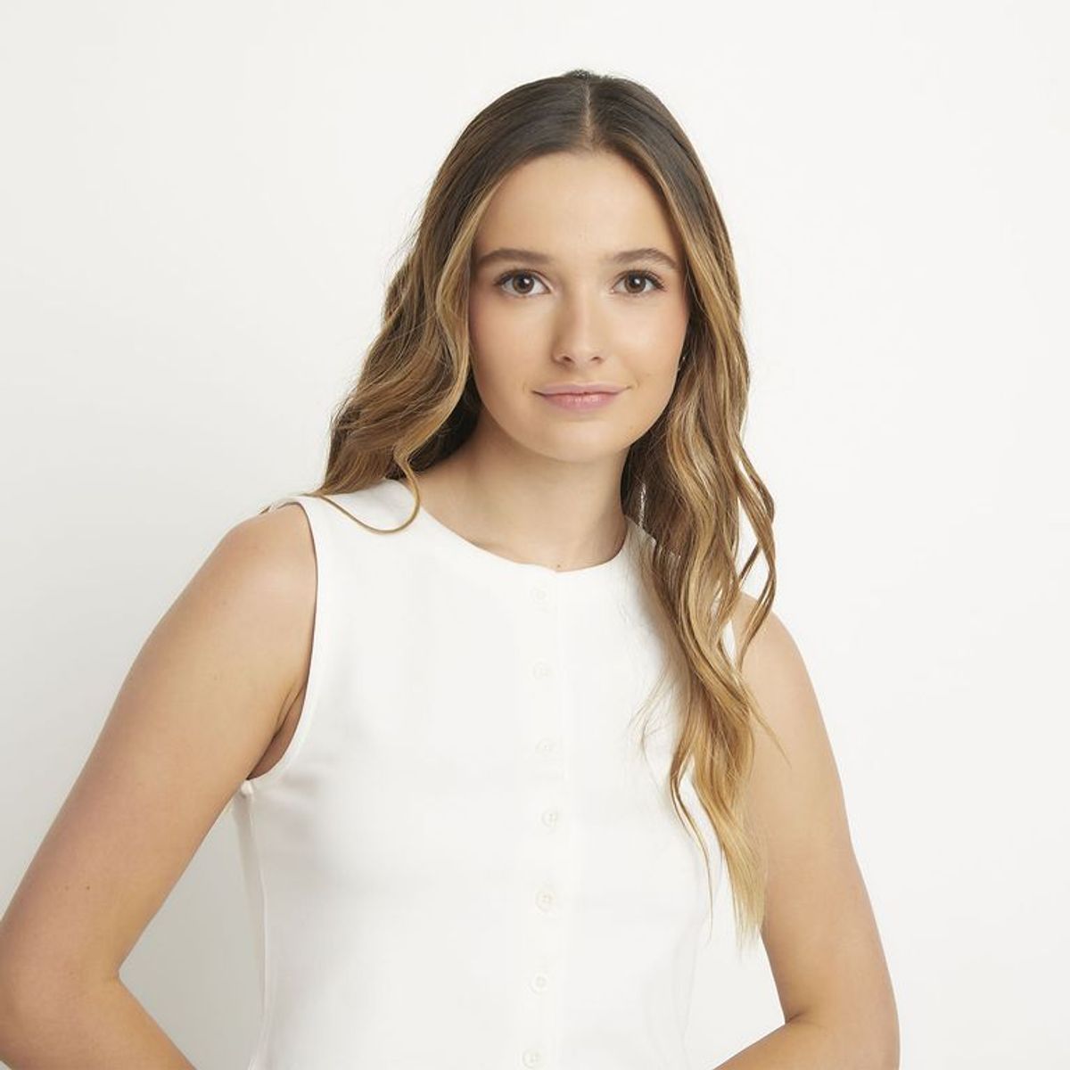 SYBILLA - Blusa Mujer Sin mangas Sybilla