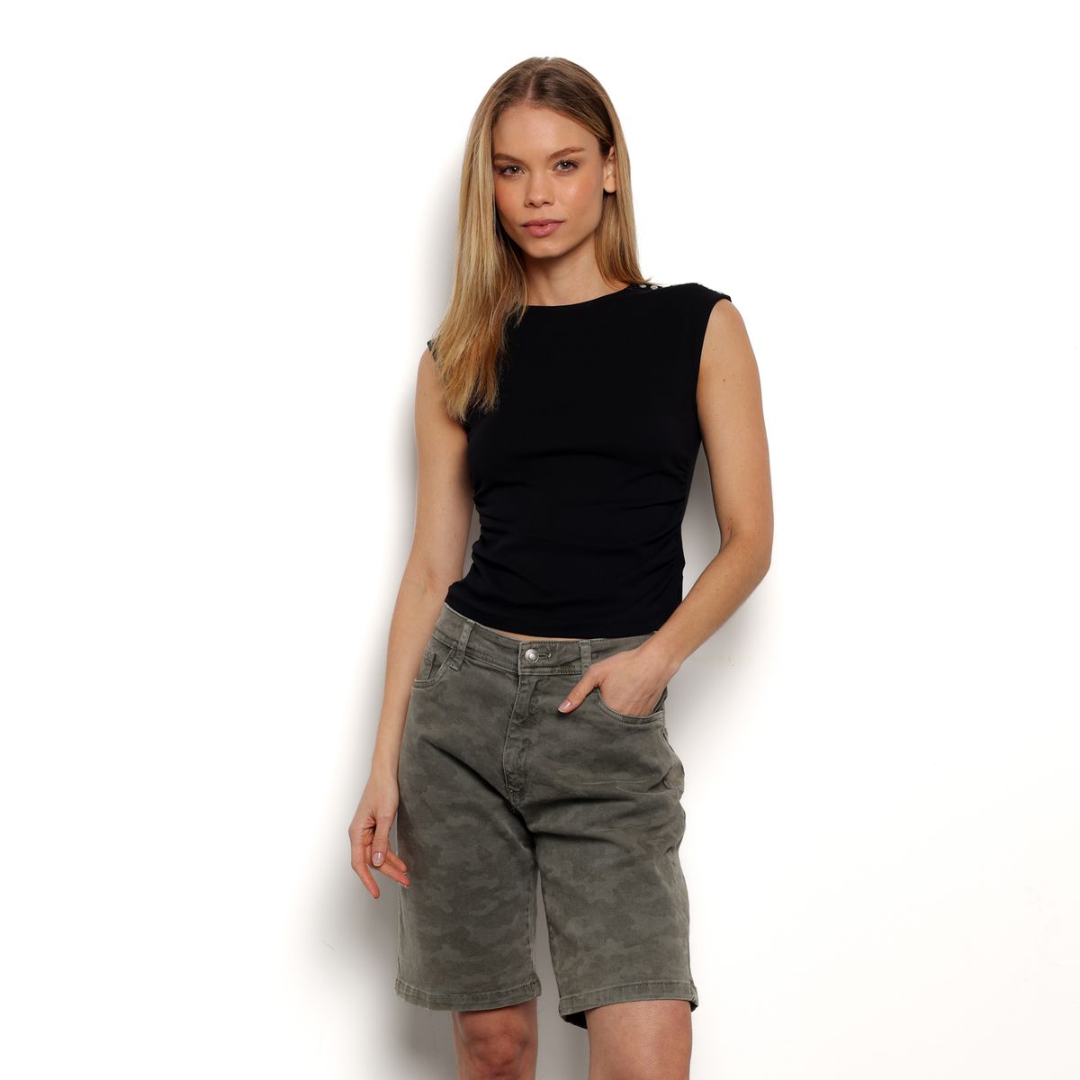 DENIMLAB - Blusa Mujer Sin mangas Denimlab