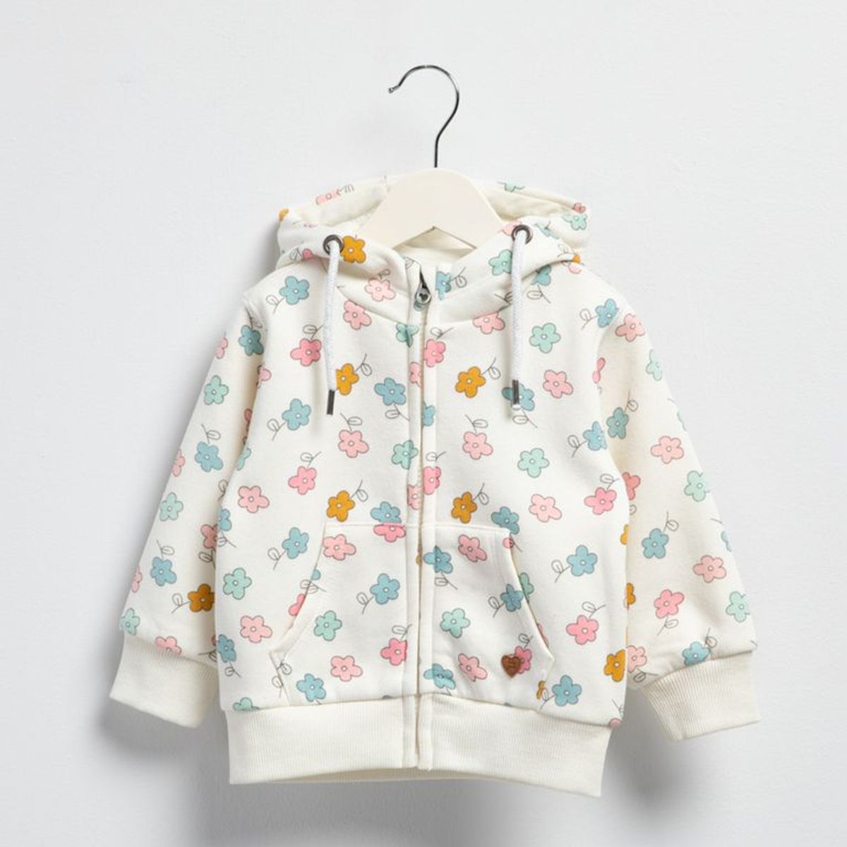 YAMP - Saco Con capucha para Bebé niña con Estampado Manga larga Yamp