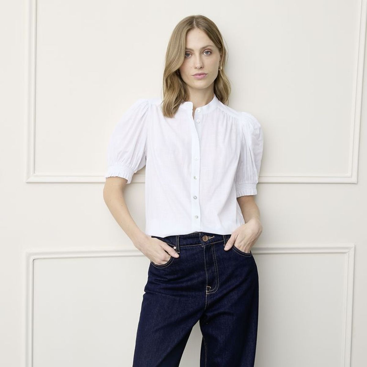 BASEMENT - Blusa Mujer Manga corta Basement 