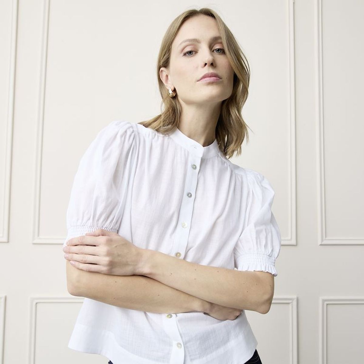 BASEMENT - Blusa Mujer Manga corta Basement 