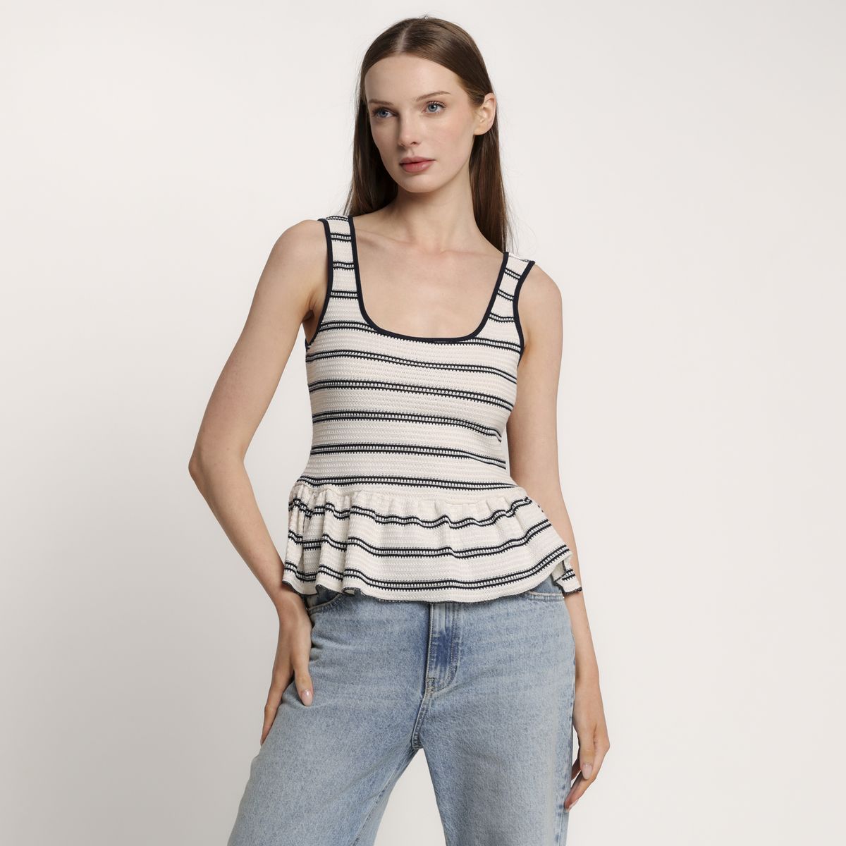 BASEMENT - Top Mujer Sin mangas Basement