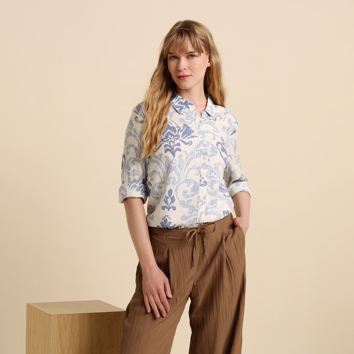 UNIVERSITY CLUB - Camisa Mujer  Manga larga University Club 