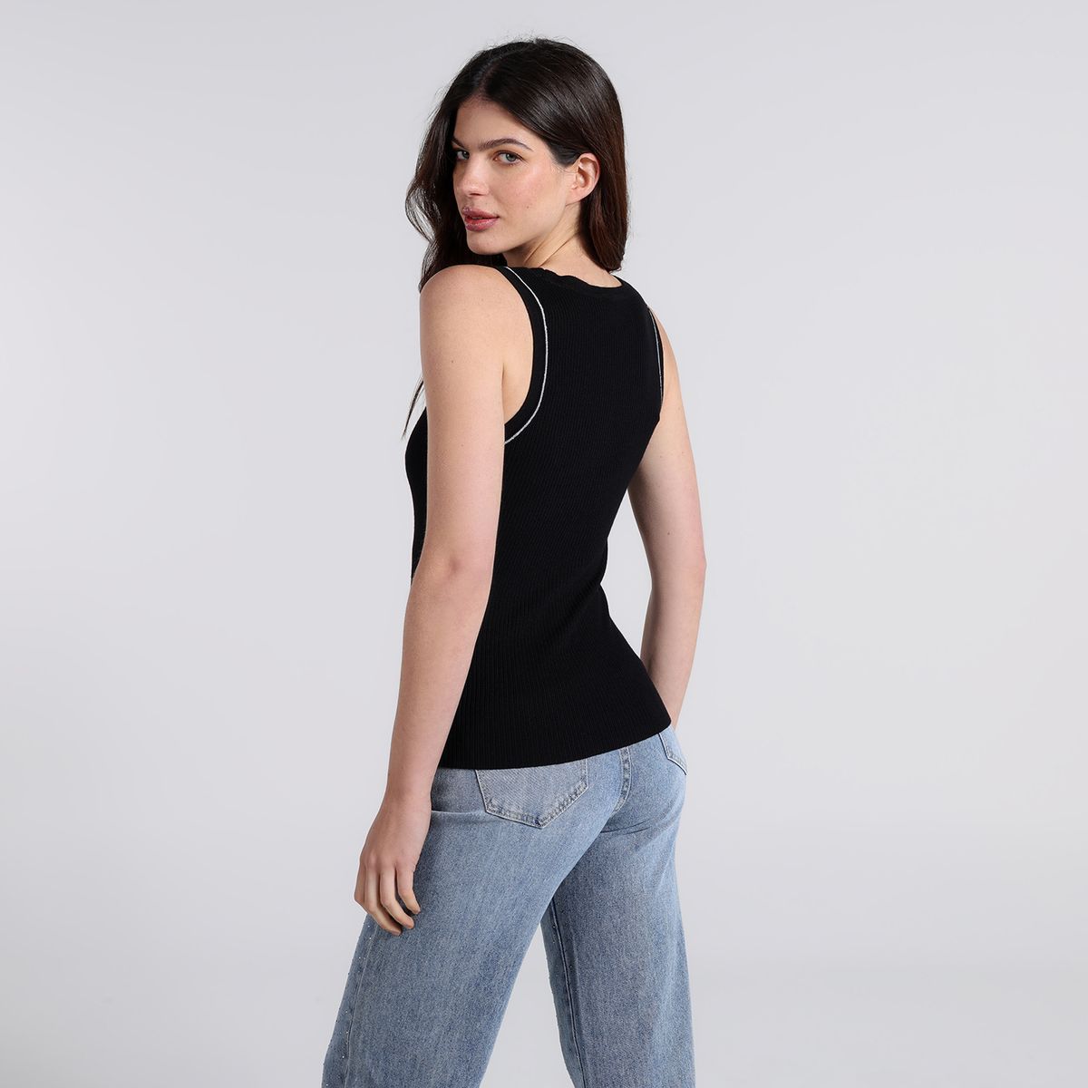 MOSSIMO - Top Mujer Tejido Sin mangas Mossimo