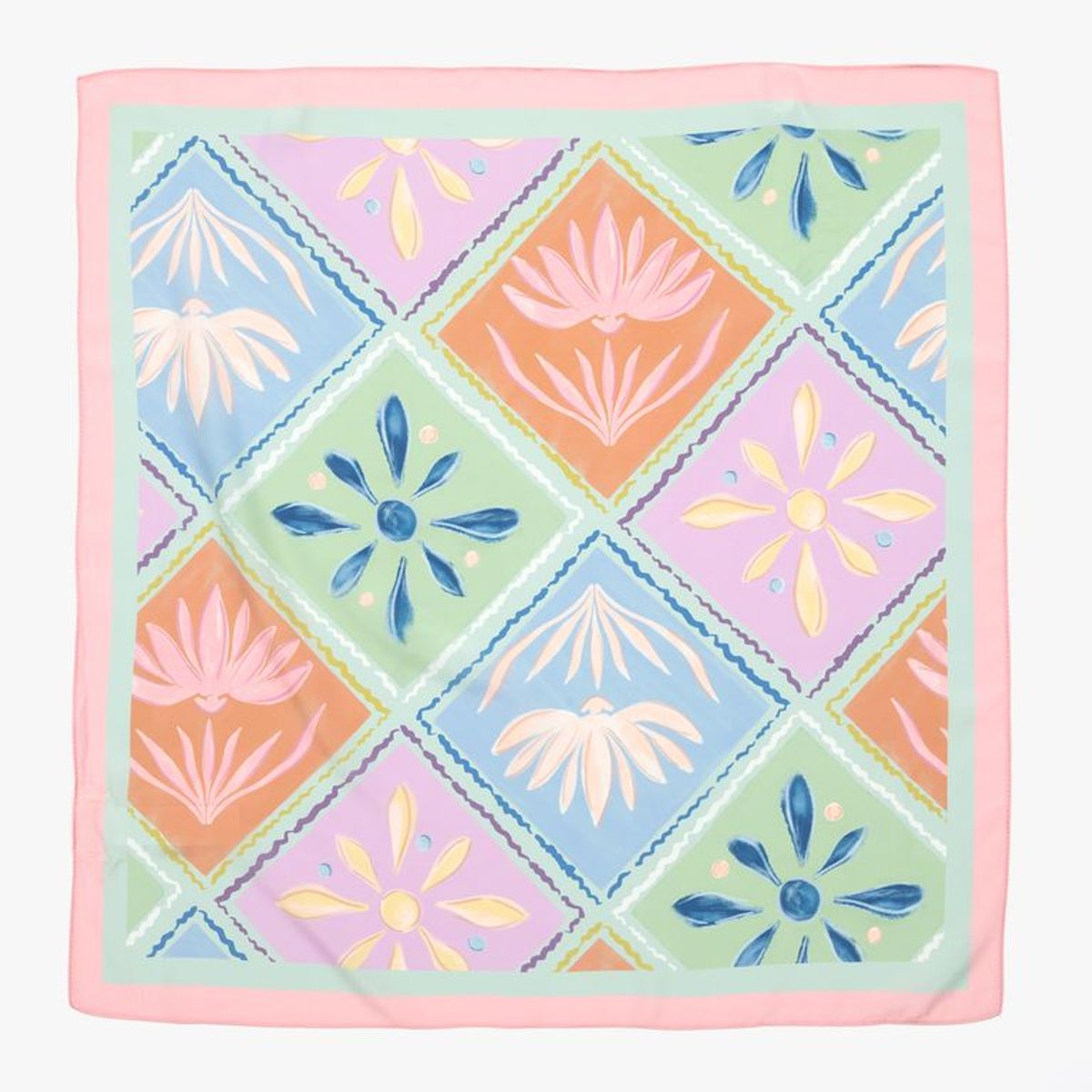 SYBILLA - Pañoleta PANS900V26 GREY PRINT ST