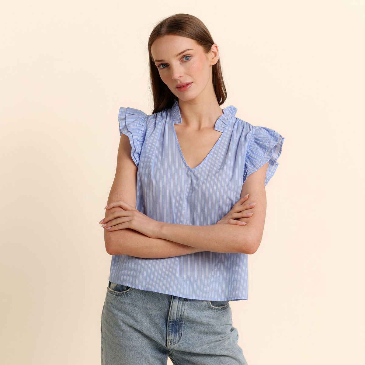 UNIVERSITY CLUB - Blusa Mujer Manga corta University Club