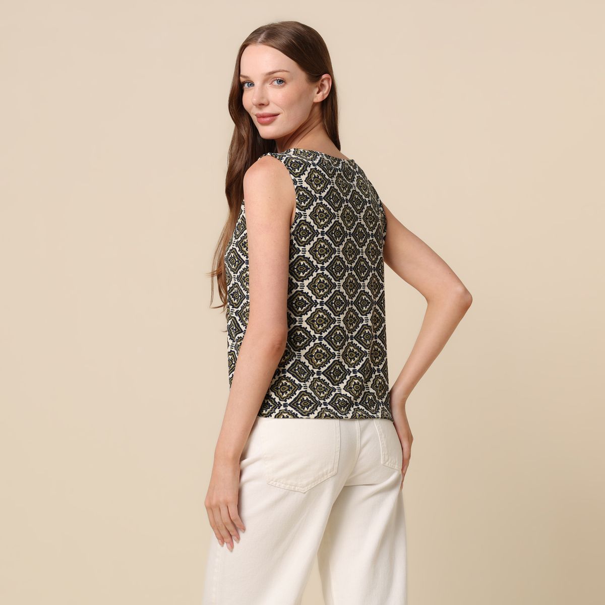 UNIVERSITY CLUB - Blusa Mujer Sin mangas University Club