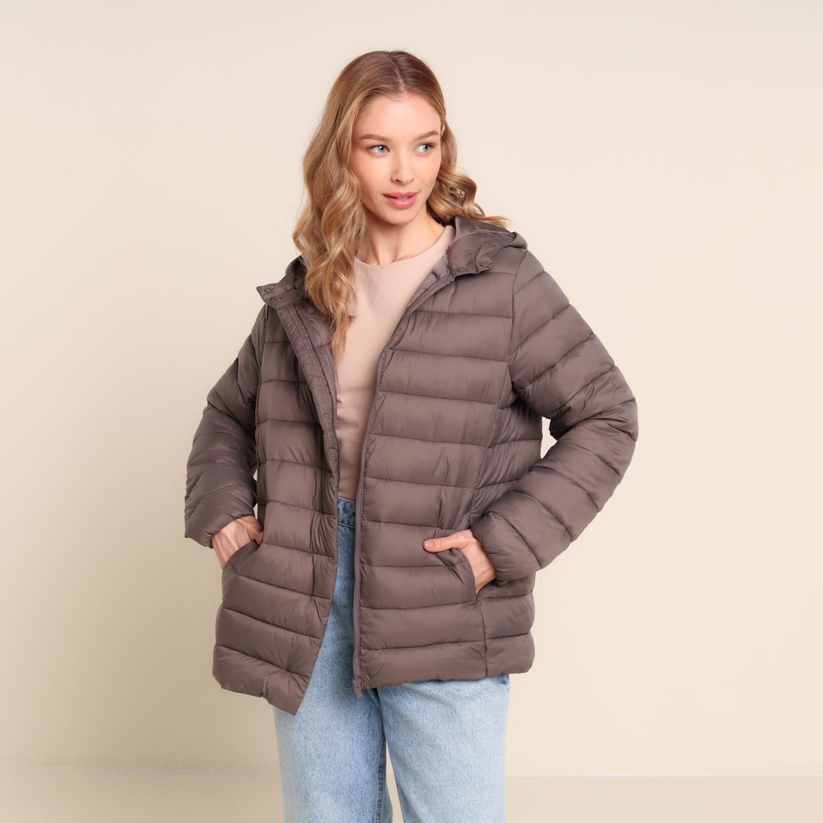  - Chaqueta Mujer Acolchada Slim fit University Club
