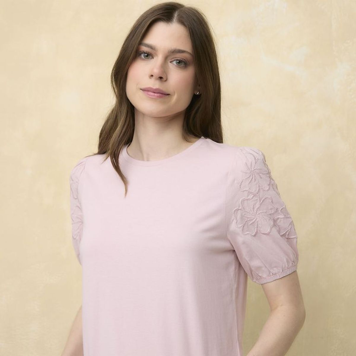 UNIVERSITY CLUB - Blusa Mujer Manga corta de Algodón University Club