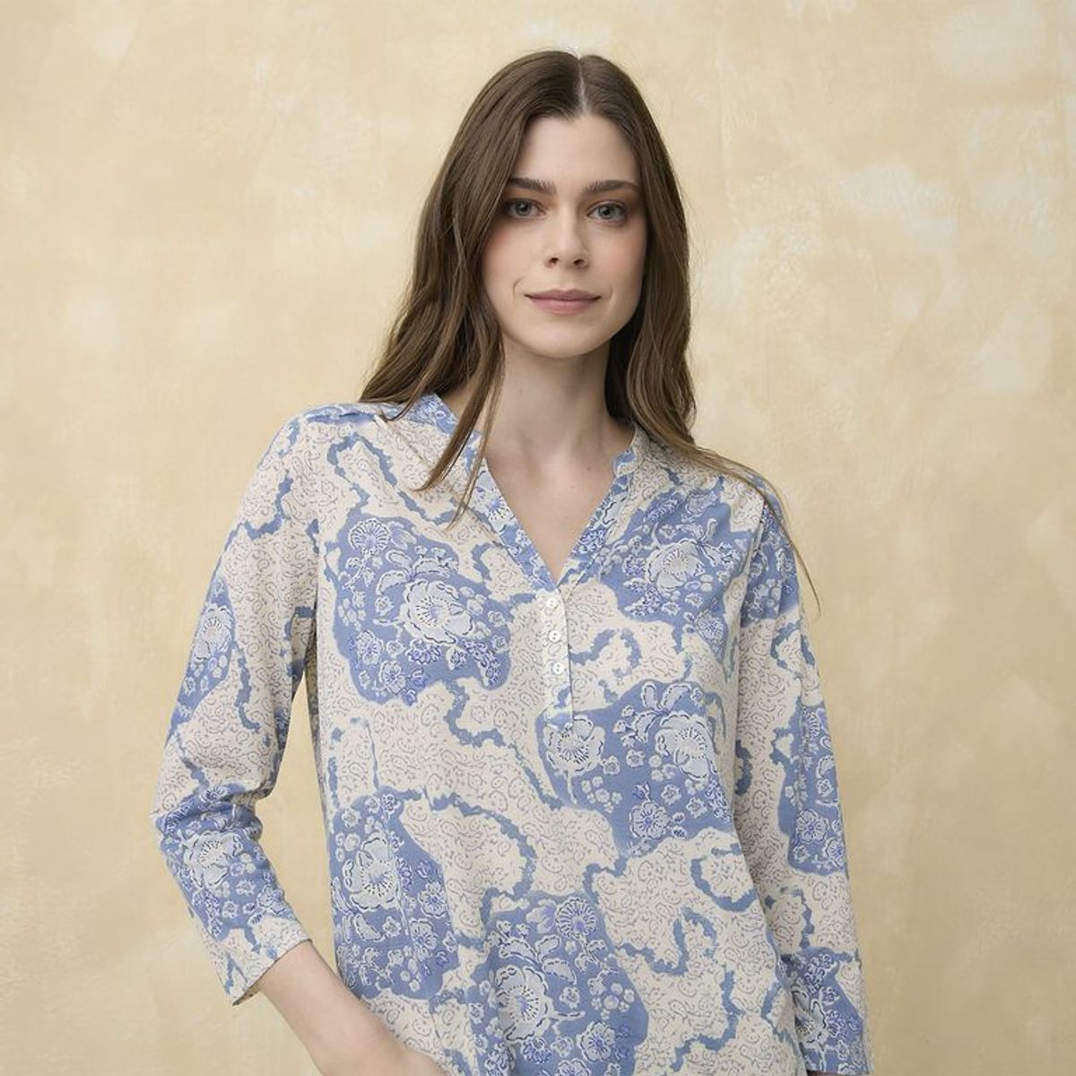 UNIVERSITY CLUB - Blusa Mujer Estampado Manga 3/4 University Club