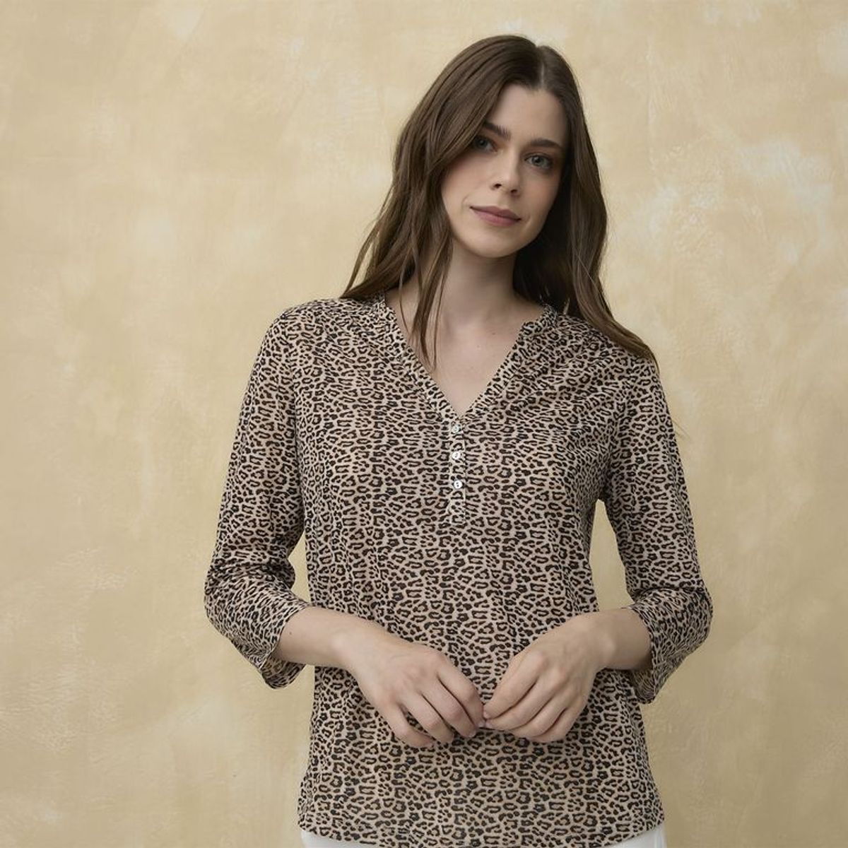 UNIVERSITY CLUB - Blusa Mujer Estampado Manga 3/4 University Club