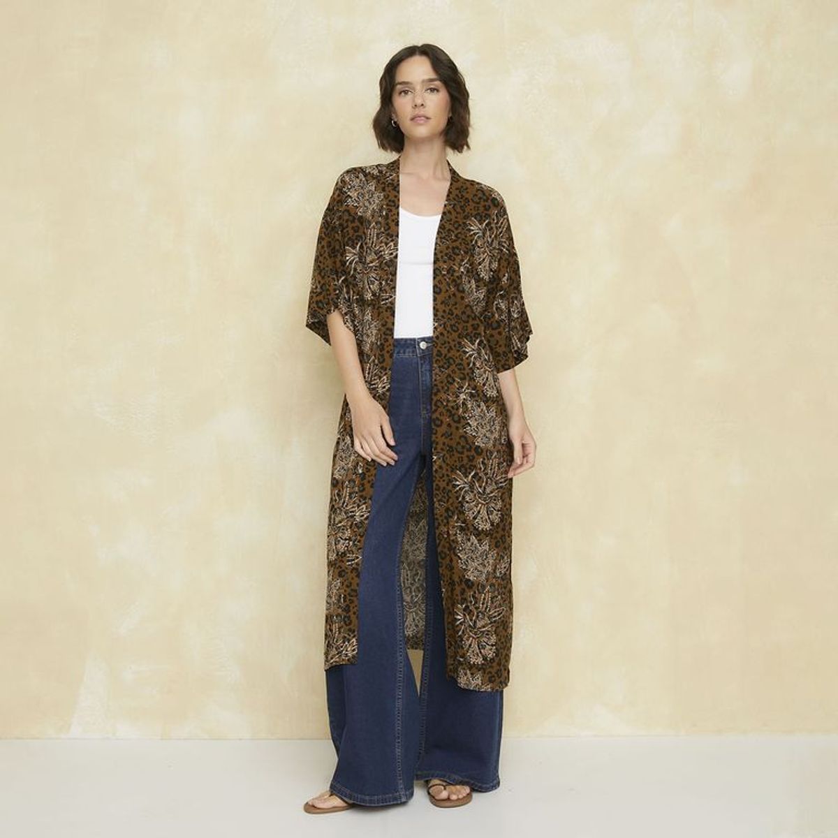 UNIVERSITY CLUB - Kimono Mujer con Estampado University Club