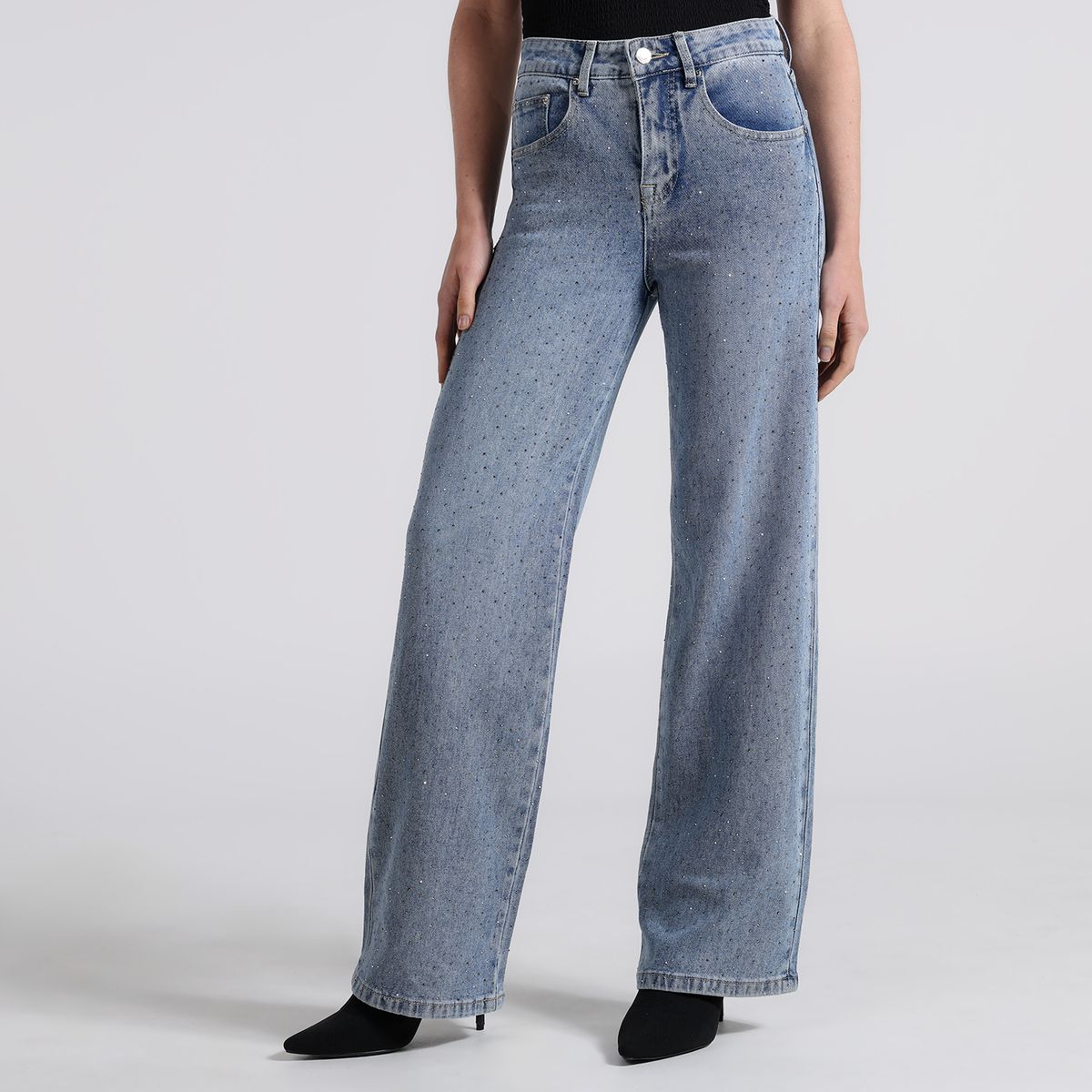 MOSSIMO - Jean Recto Tiro medio Mujer Mossimo