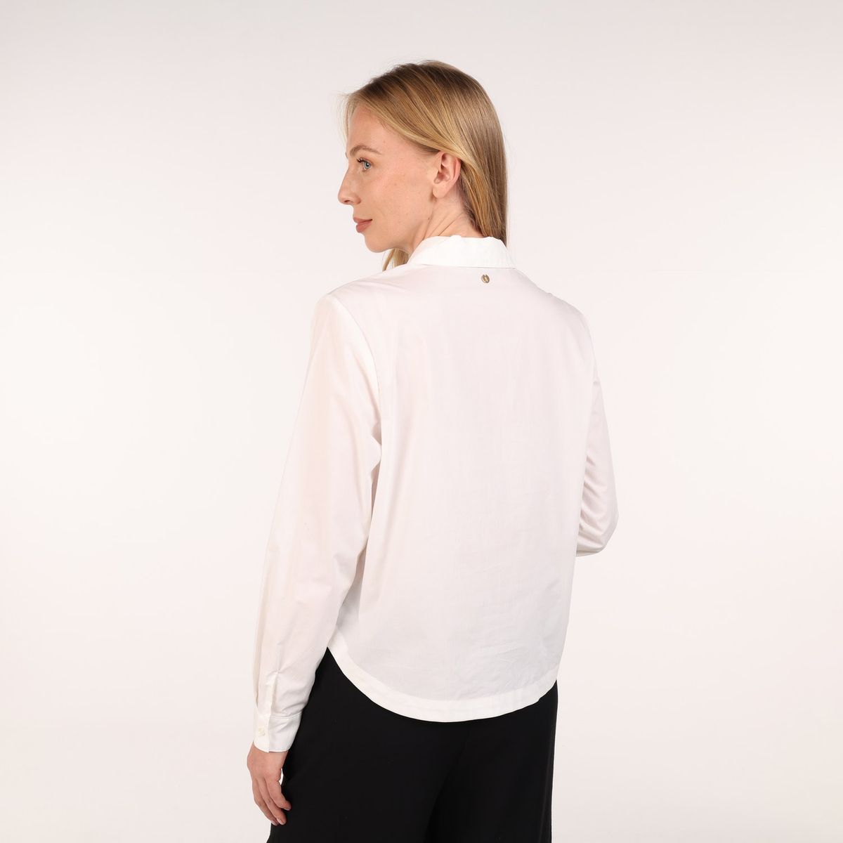 APOLOGY - Camisa Mujer con Bordado Manga larga de Algodón Apology