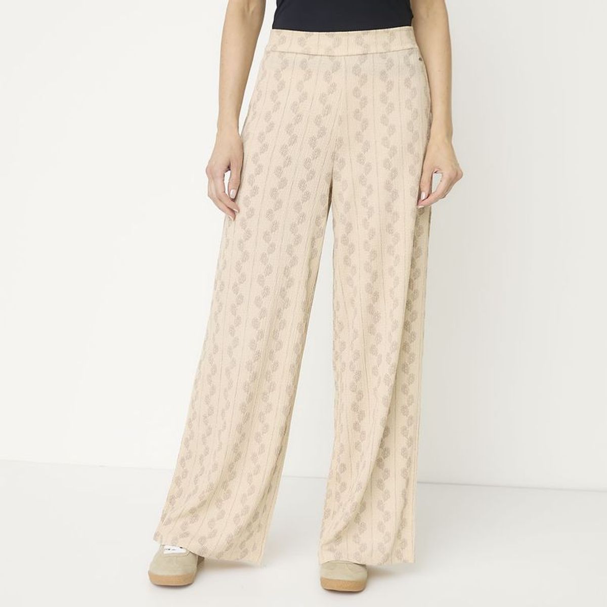 NEWPORT - Pantalón Recto Mujer Tiro alto Newport