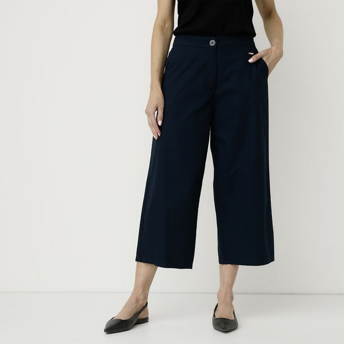 NEWPORT - Pantalón Capri Mujer Tiro medio Newport