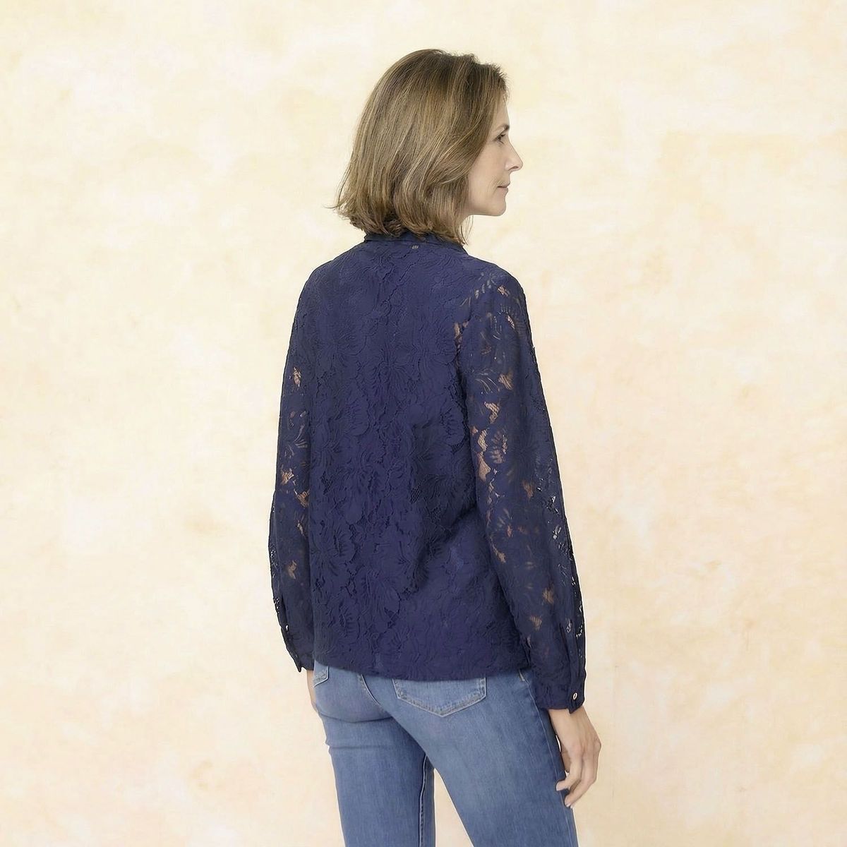 STEFANO COCCI - Blusa Mujer Manga larga de Algodón Stefano Cocci