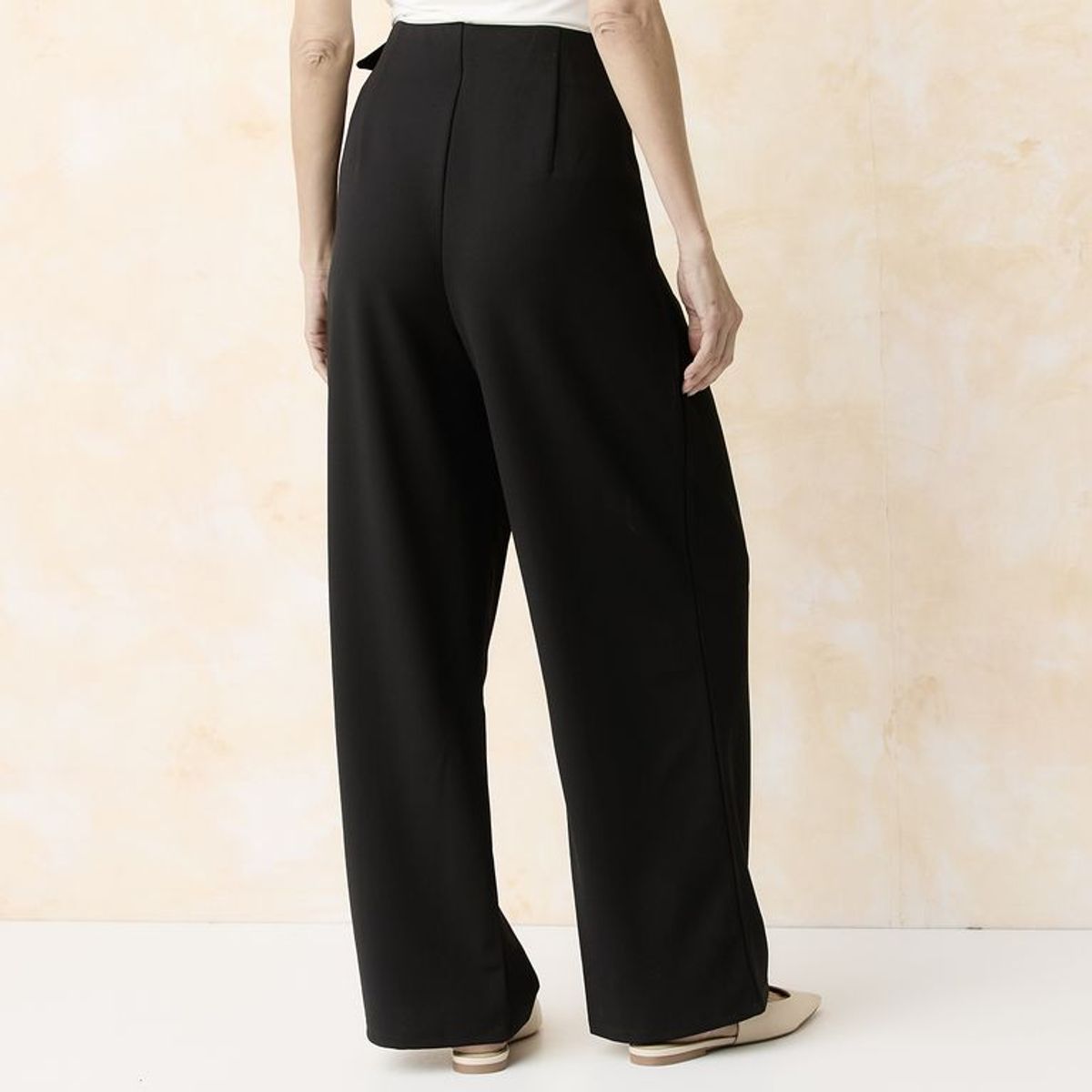 SOUTHLAND - Pantalón Recto Mujer Tiro alto Southland