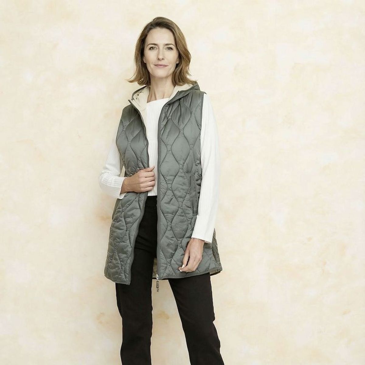 SOUTHLAND - Chaleco Mujer Acolchado Slim Southland