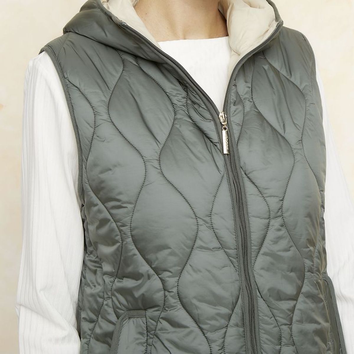 SOUTHLAND - Chaleco Mujer Acolchado Slim Southland