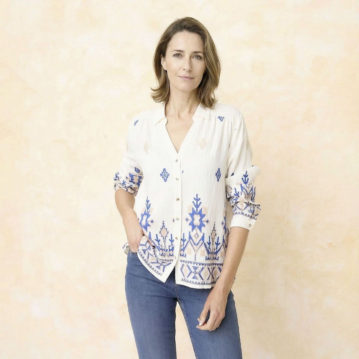 SOUTHLAND - Blusa Mujer Manga larga Southland