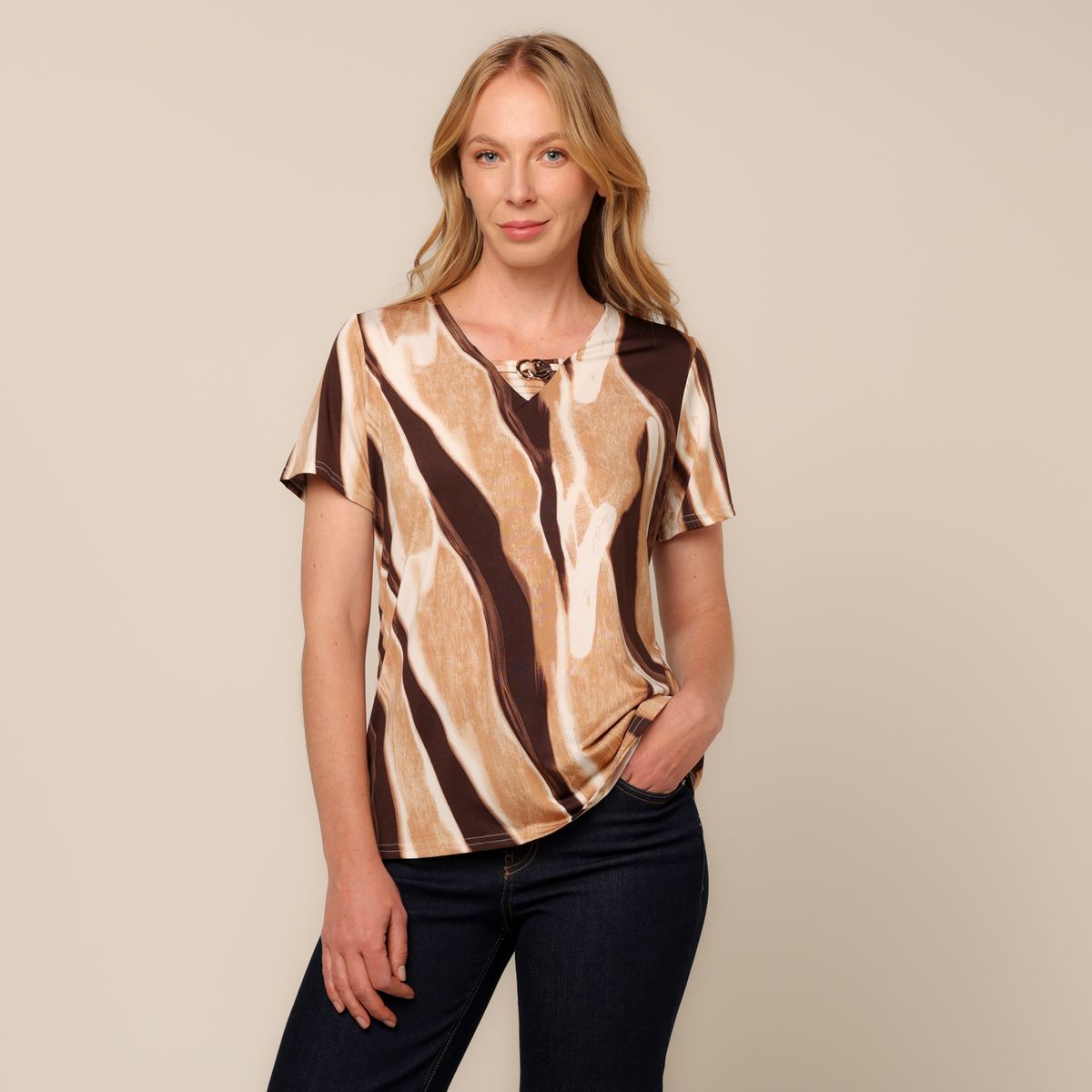 SOUTHLAND - Blusa Mujer Manga corta Southland