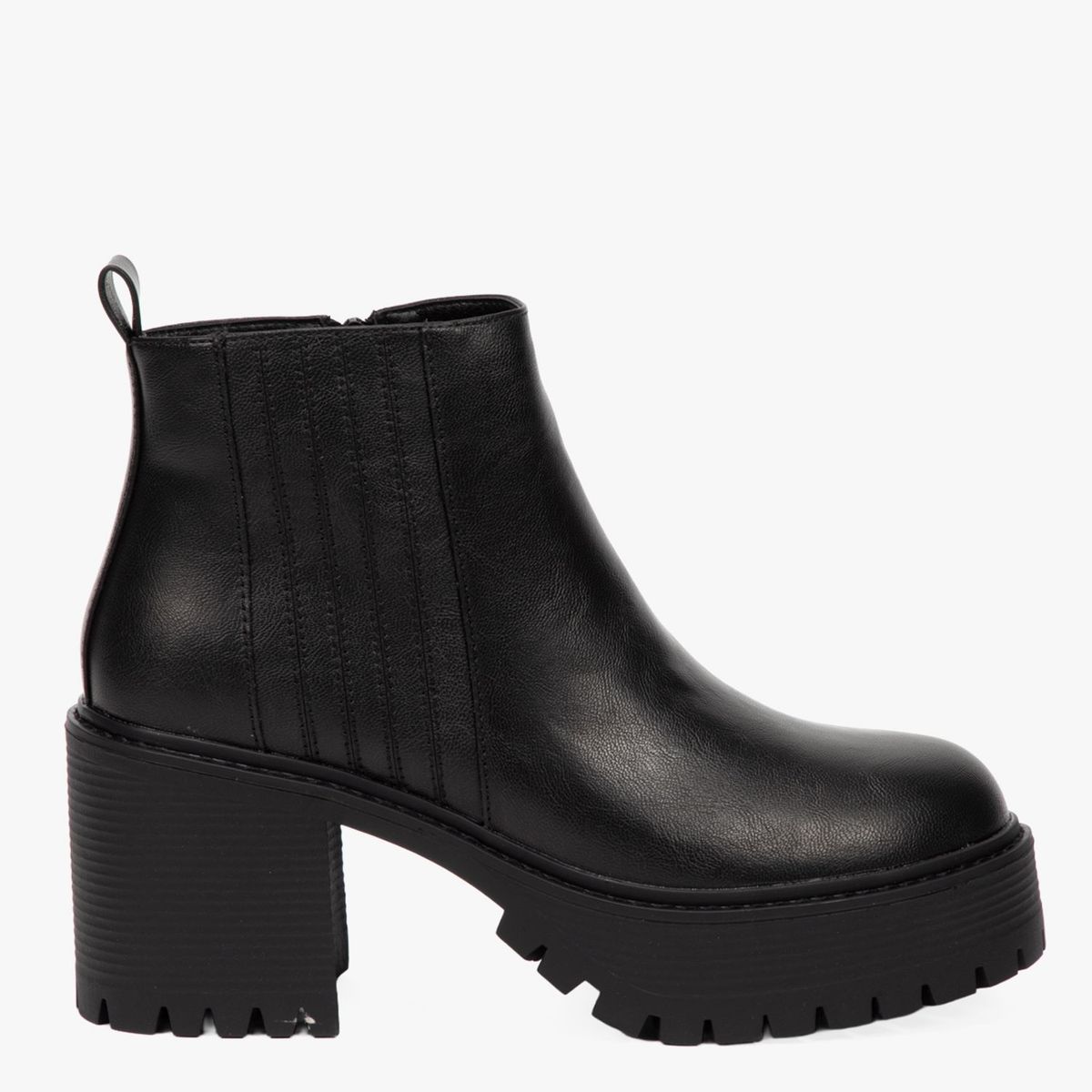 SYBILLA - Botas para Mujer con tacón Cuadrado Carre Sybilla Negras