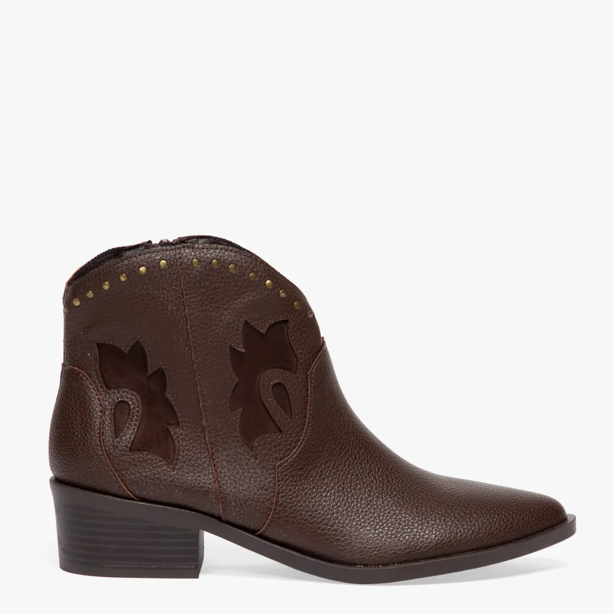 UNIVERSITY CLUB - Botines texanos para Mujer con tacón Cónico Barbara University Club Cafés