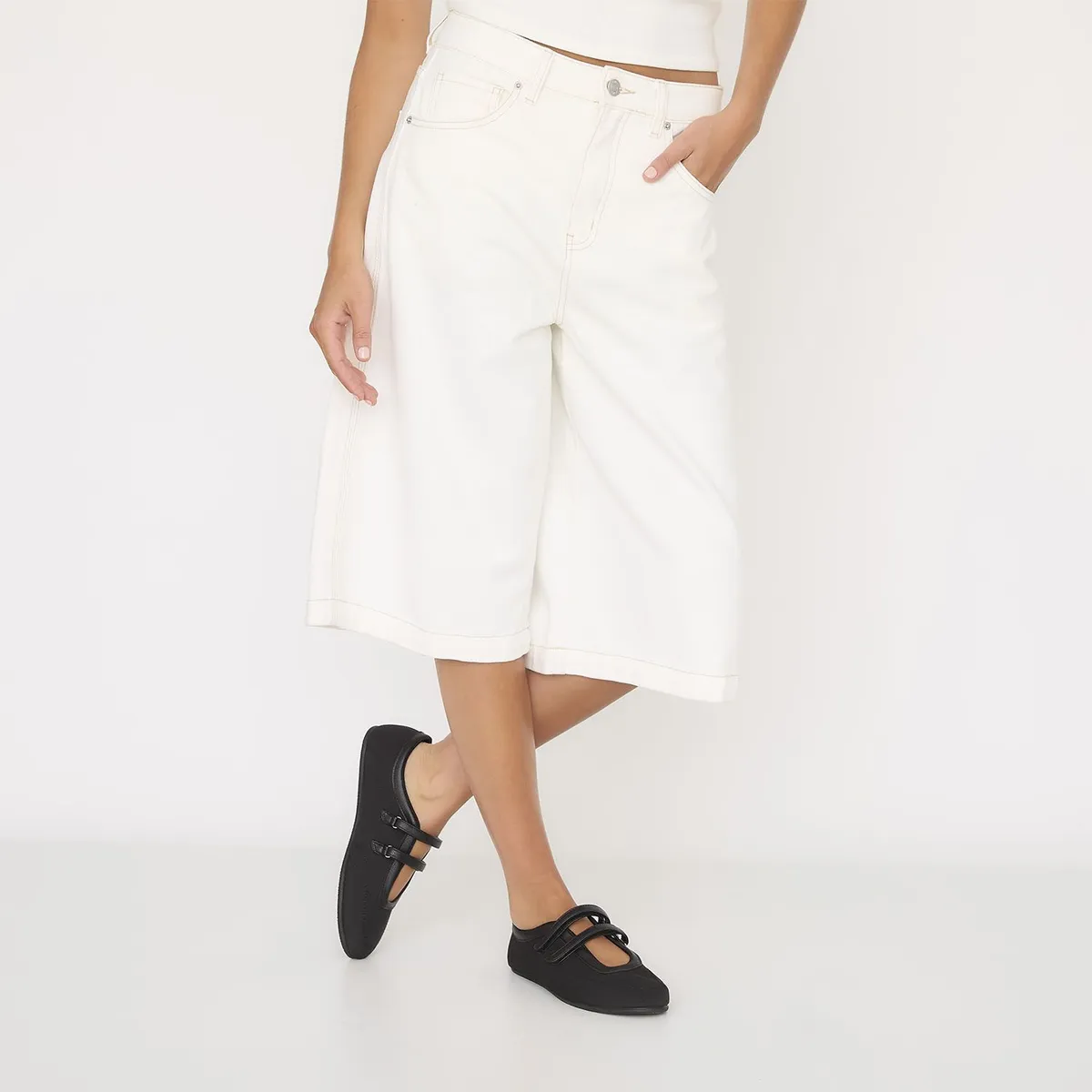 SYBILLA - Tenis baleta para Mujer Velcro Sybilla