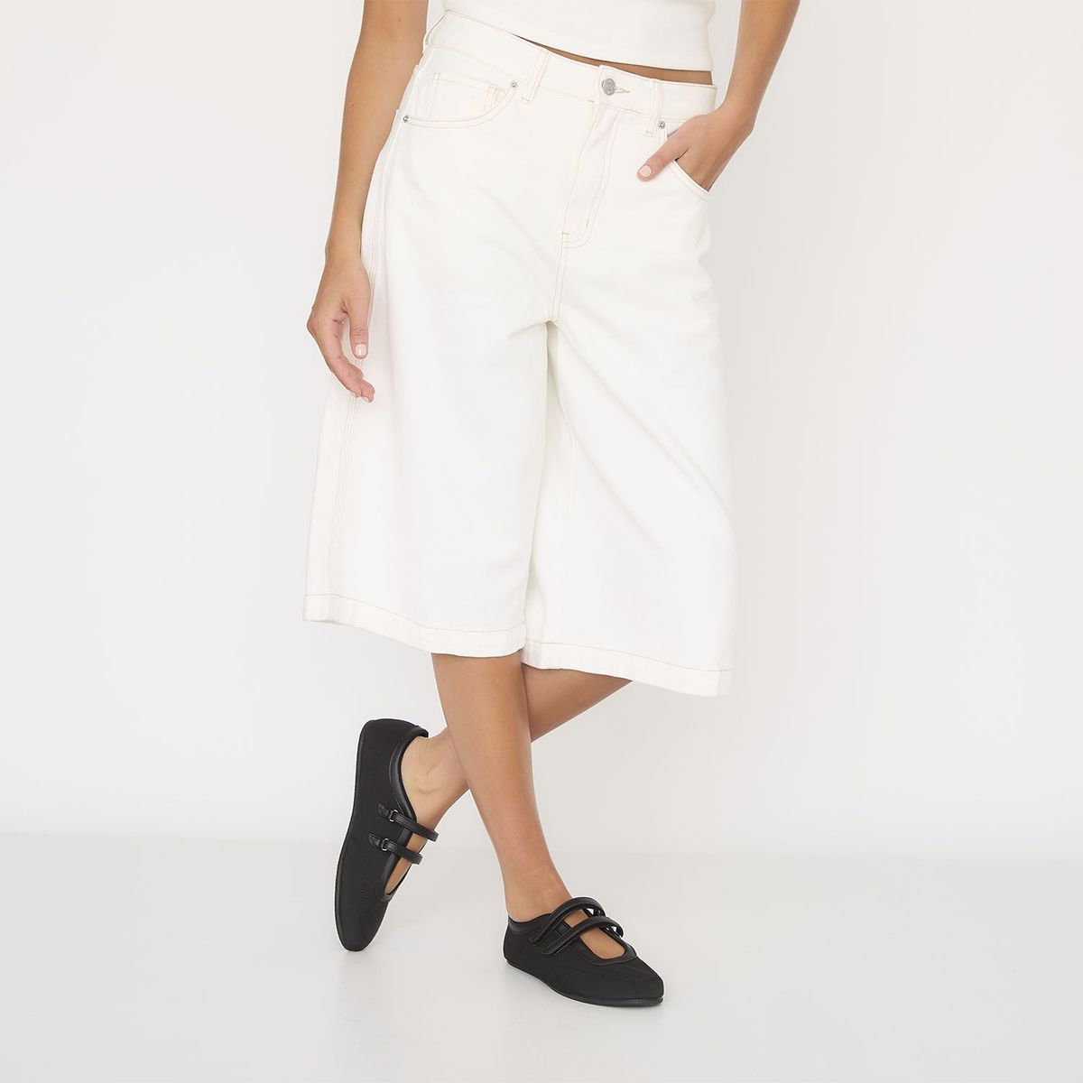 SYBILLA - Tenis baleta para Mujer Velcro Sybilla