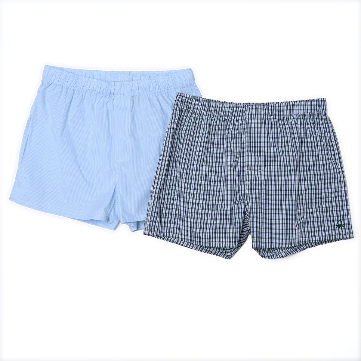 BENETTON - Boxer Hombre Pack de 2 de Algodón Benetton