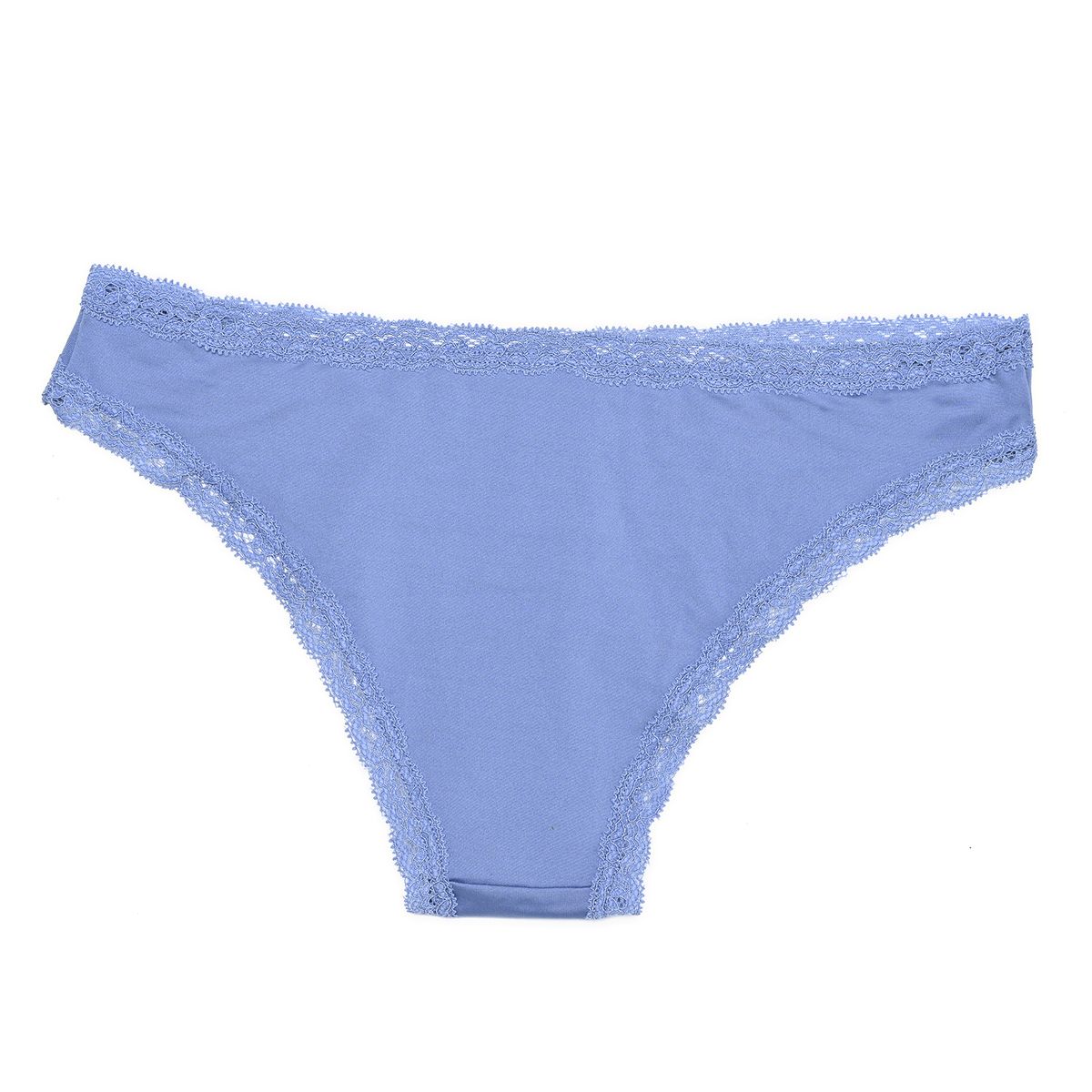SYBILLA - Pantie Clásico con Encaje de Algodón para Mujer Sybilla