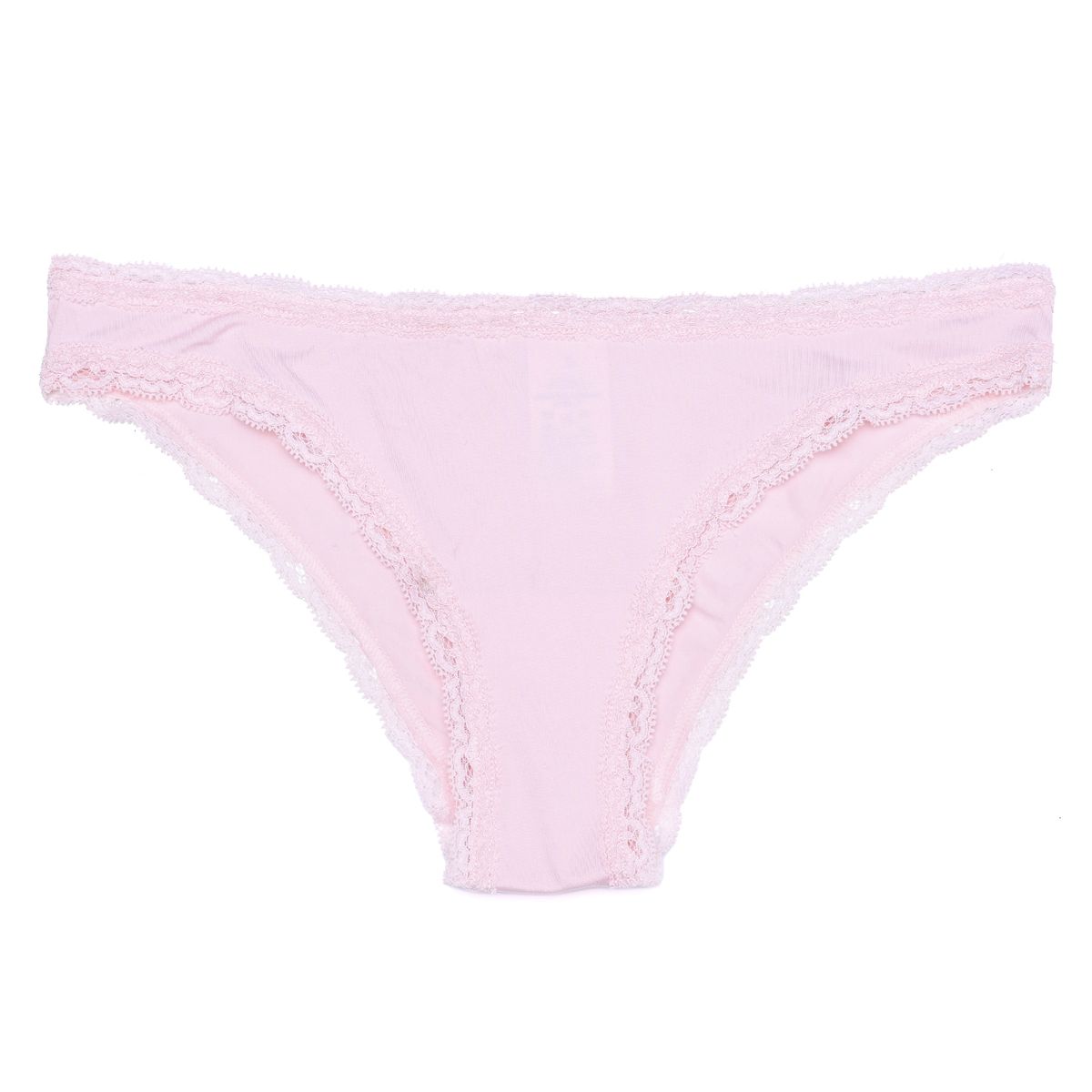 SYBILLA - Pantie Clásico con Encaje de Algodón para Mujer Sybilla