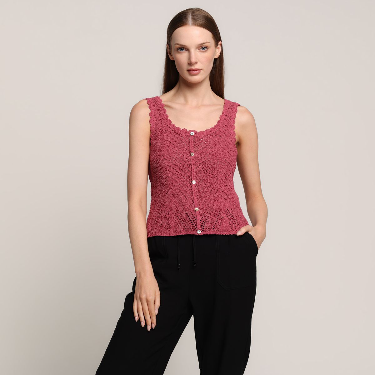 BASEMENT - Top Mujer Sin mangas Basement 